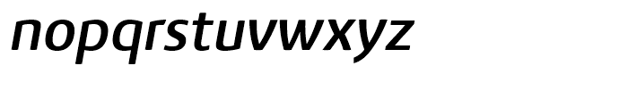 Vitali Neue Bold Italic Font LOWERCASE