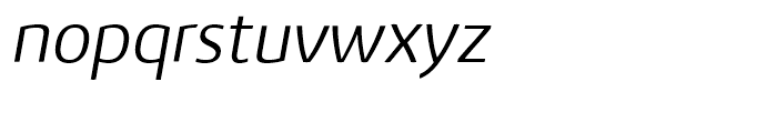 Vitali Neue Medium Italic Font LOWERCASE