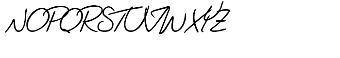 Vittorio Handwriting Regular Font UPPERCASE