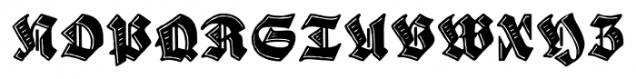 Viking Initials Regular Font UPPERCASE
