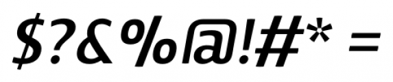 Vitali Neue Bold Italic Font OTHER CHARS