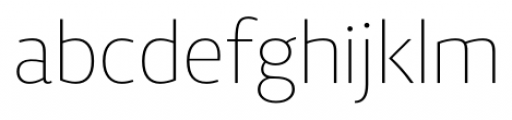 Vitali Neue Light Font LOWERCASE