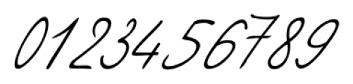 Vittorio Handwriting Regular Font OTHER CHARS