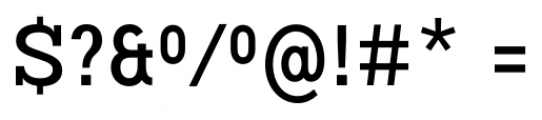 Vivala G-Slab Condensed Medium Font OTHER CHARS