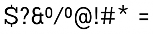 Vivala G-Slab Condensed Normal Font OTHER CHARS