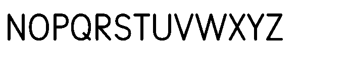 VICIDo Litterata 1 Bold Font UPPERCASE