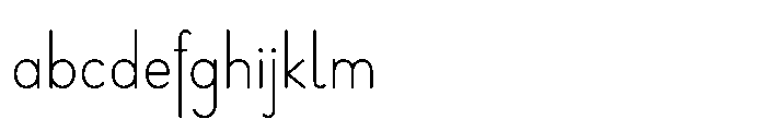 VICIDo Litterata 1 Light FONT