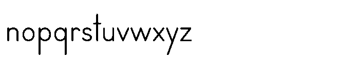 VICIDo Litterata 1 Regular Font LOWERCASE