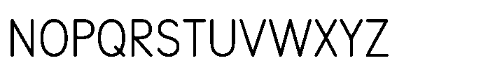 VICIDo Litterata 1 Semi Bold Font UPPERCASE