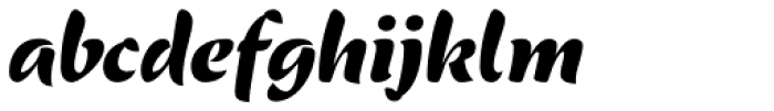 ViabellaT H Pro Black Font LOWERCASE