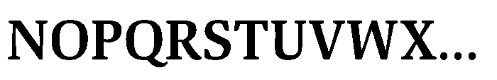 Viale Bold Font UPPERCASE