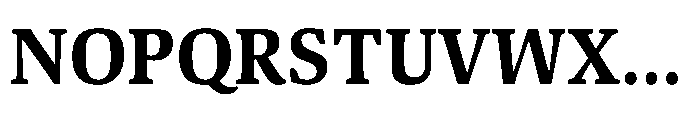 Viale Extrabold Font UPPERCASE