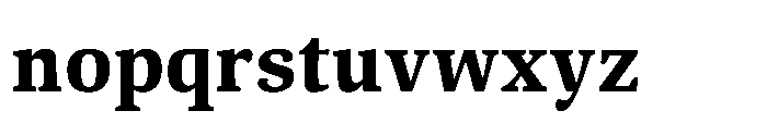 Viale Extrabold Font LOWERCASE
