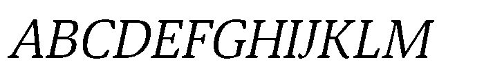 Viale Italic Font UPPERCASE