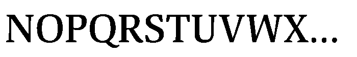 Viale Medium Font UPPERCASE