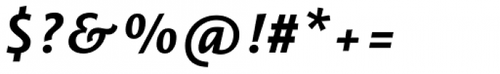 Vianova Sans Pro Extra Bold Italic Font OTHER CHARS