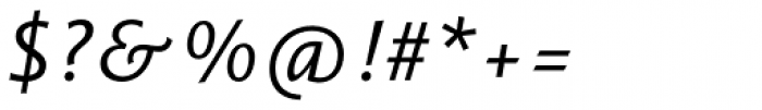 Vianova Sans Pro Regular Italic Font OTHER CHARS