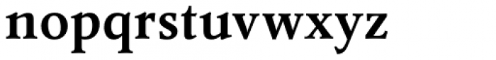Vianova Serif Pro Bold Font LOWERCASE
