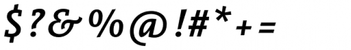 Vianova Slab Pro Bold Italic Font OTHER CHARS