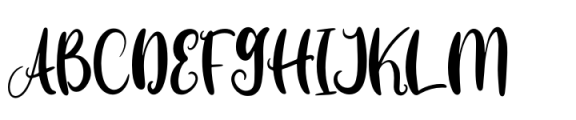 Vibelove Regular Font UPPERCASE