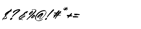 Vichellen Jordan  Italic Font OTHER CHARS