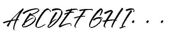 Vichellen Jordan  Regular Font UPPERCASE