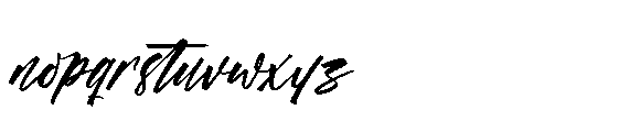 Vichellen Jordan  Regular Font LOWERCASE