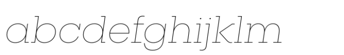Vicky Ultra Light Italic FONT