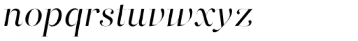 Victoria Samuels Italic Font LOWERCASE