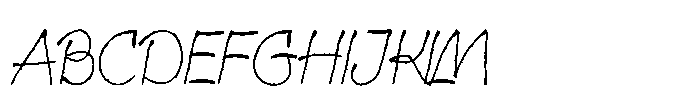 Victoria Winter Handwritten Font UPPERCASE