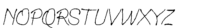 Victoria Winter Handwritten Font UPPERCASE