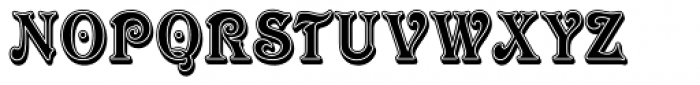 Victorian Std Inline Shaded Font UPPERCASE
