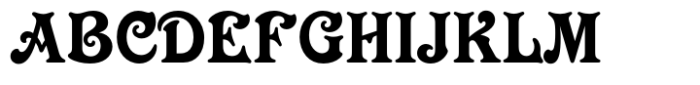 Victorian Std Regular Font UPPERCASE