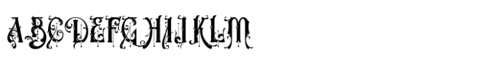 Victorian Supremacy Regular 1 Font UPPERCASE