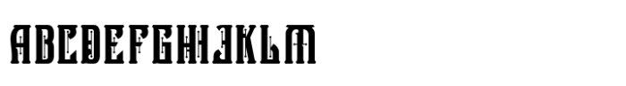 Victorian Supremacy Regular 2 Font UPPERCASE