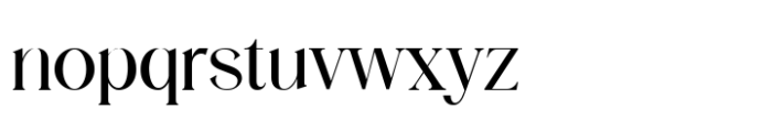 Victorian Vogue Regular Font LOWERCASE