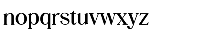 Victorian Vogue Semi Bold Font LOWERCASE
