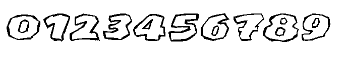 Victory Lane Sketch Outline Font OTHER CHARS