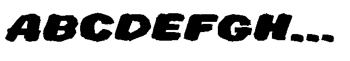 Victory Lane Sketch Shadow Font UPPERCASE