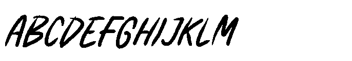 Victory Striker Slant Script FONT