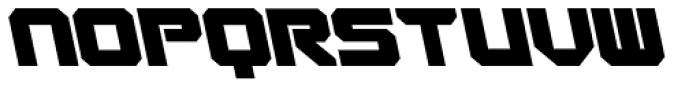 VideoTech Closed A Italic Font UPPERCASE