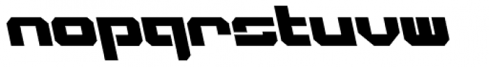 VideoTech Closed A Italic Font LOWERCASE