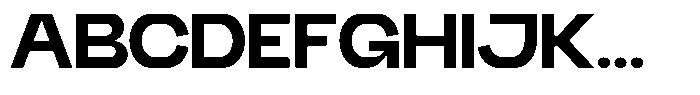 Viemon Font UPPERCASE