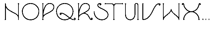 Vignelo Font UPPERCASE