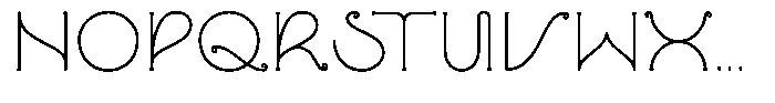 Vignelo Font LOWERCASE