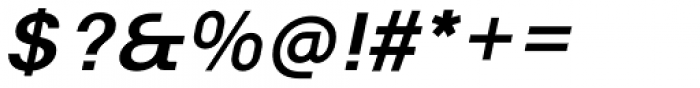 Vikive Bold Italic Font OTHER CHARS