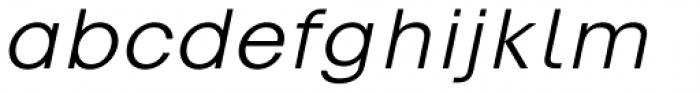 Vikive Italic Font LOWERCASE