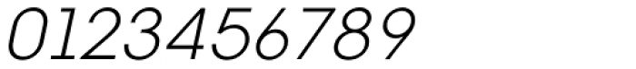 Vikive Light Italic Font OTHER CHARS