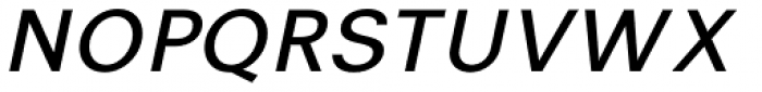 Vikive Semi Bold Italic Font UPPERCASE