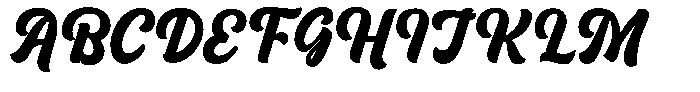 Vilenia Font UPPERCASE